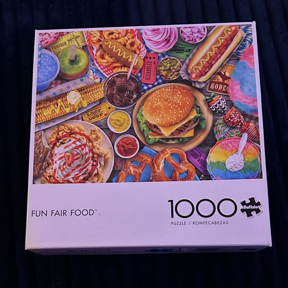 Other - 1000 Piece Puzzle Buffalo Games Fun Fair Food